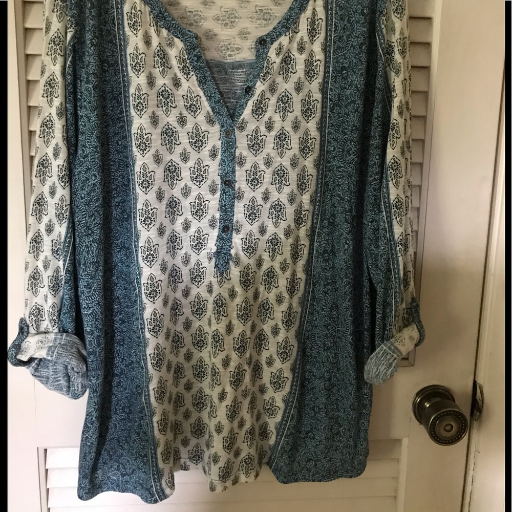 🌿 Boho Print Top by Style & Co 🌿